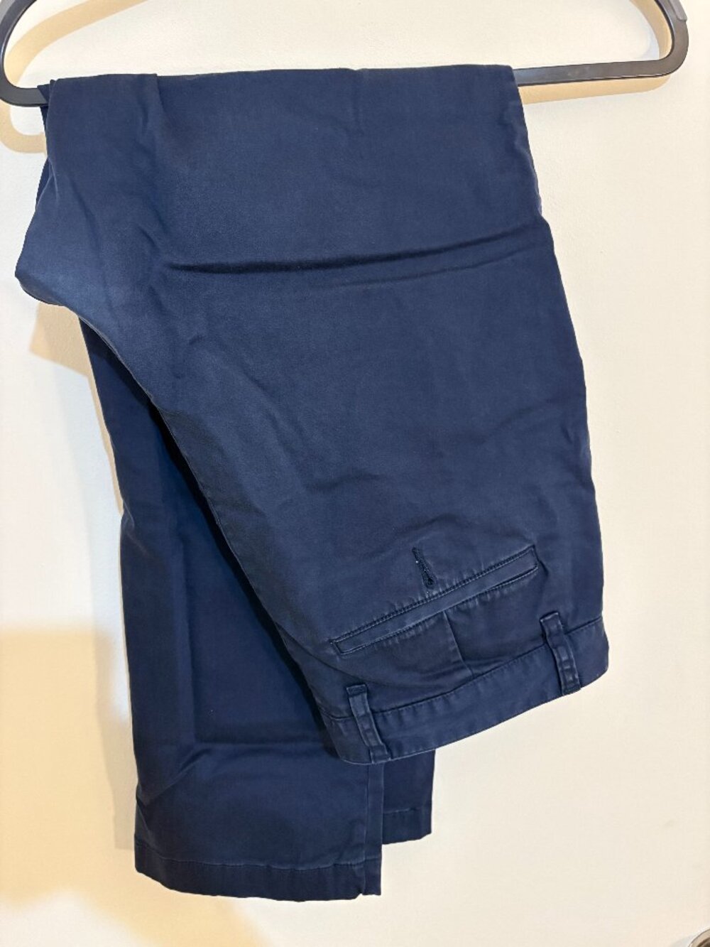 Savile Row London Chinos Navy Size 34x30